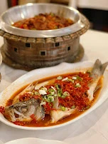steamed fish with chopped chilli 53153 剁椒蒸鲈鱼
